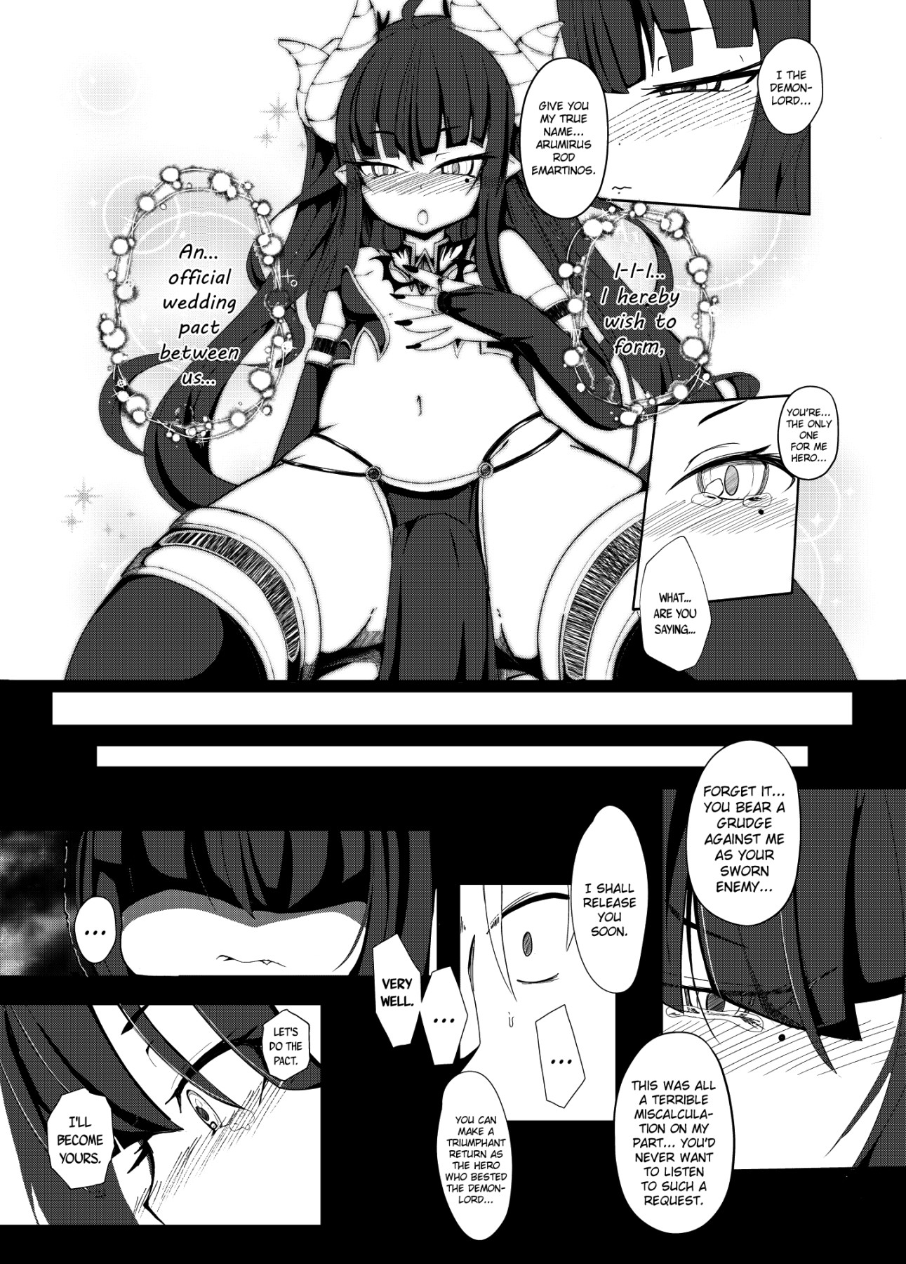 Hentai Manga Comic-A Hero, Fallen By Love-Read-22